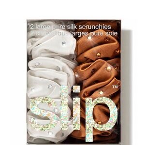 Slip Crystal Scrunchie Set Stardust